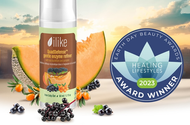 Earth Day Beauty Award from Healing Lifestyles & Spas